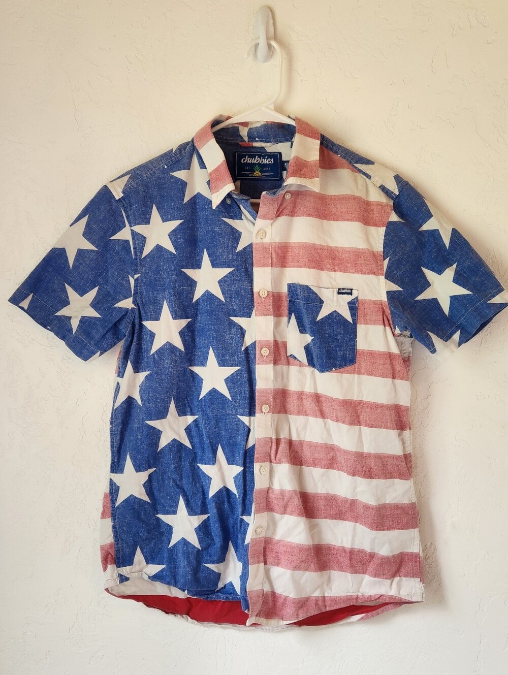 Chubbies American Flag Shirt